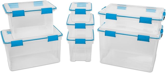Sterilite 18-Pack Gasket Box, Weather-Resistant Storage Bins - Image 9