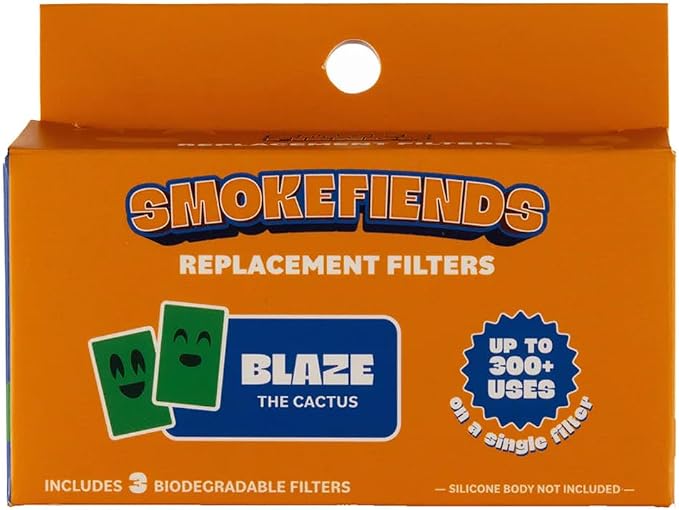 3 Pack Replacement Filters | Discreet HEPA & Carbon Filtration | Biodegradable by SMOKEFIENDS