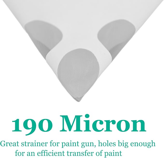 100pcs 190 Micron Paint Strainer, Paint Filter - Image 2
