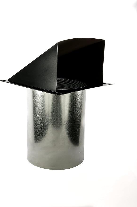 FAMCO Galvanized Steel Hooded Wall Vent - Image 2