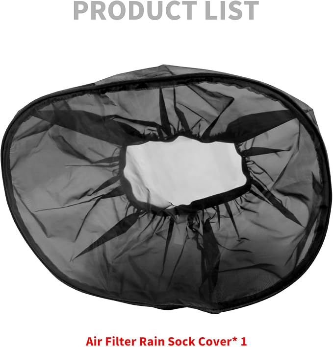 Waterproof Dustproof Air Filter Rain Sock Cover Fit - Image 5