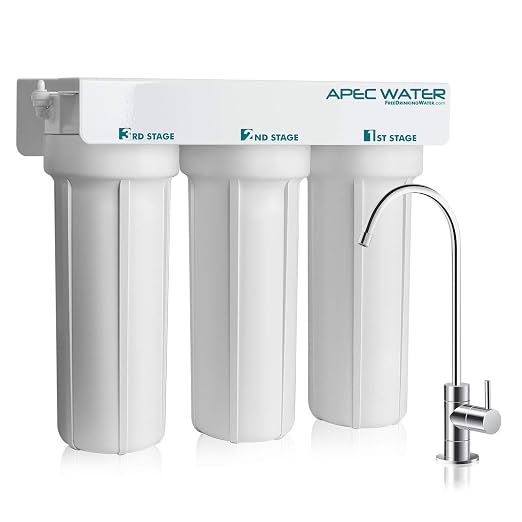 APEC Water Systems WFS-1000 Super Capacity Premium Quality 3 Stage Under-Sink by APECWaterSystems