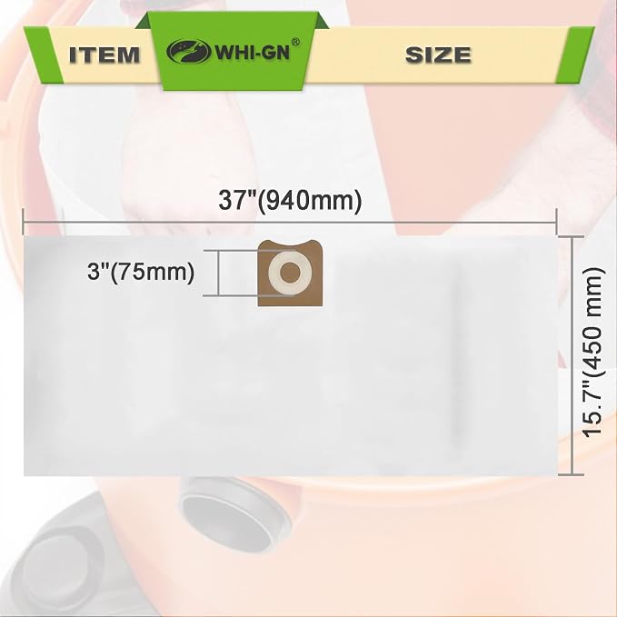 15 Pack VF3502 Repalcement Bags - Image 2