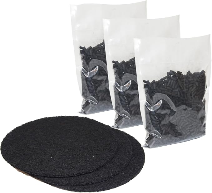 PUREBURG ECO 5 Odor Absorbing Carbon Refills Pack Compatible by PUREBURG-PureYourBreath