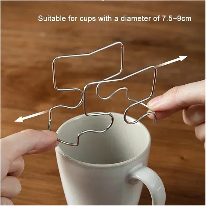 1x Coffee Filter Holder Portable Reusable Outdoor Tea Filters Dripper Baskets - Image 4