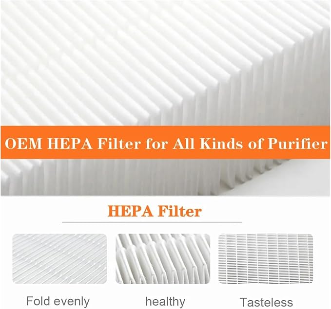 Replacement HEPA And Carbon Combined Filter，Compatible - Image 4