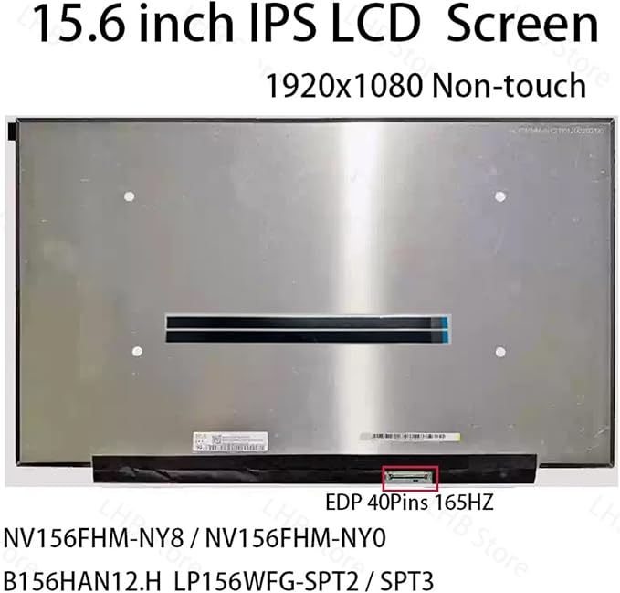 Compatible for Lenovo，Compatible for Legion， S7-15ACH6 5-15ARH7 15.6 Inch 165Hz - Image 2