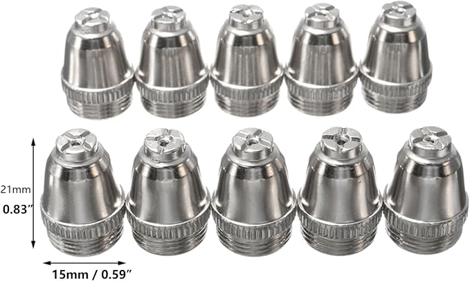 27 Pcs AG60P AG-60 Plasma Cutter Torch Consumables Kit - Image 7
