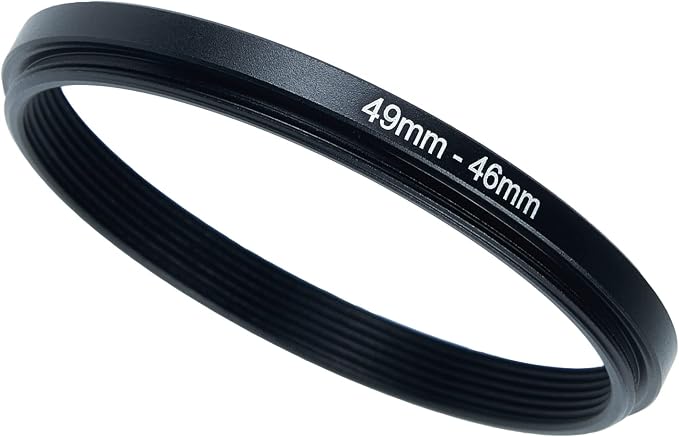 49mm to 46mm Step-Down Ring Filter Adapter by BETUYESS