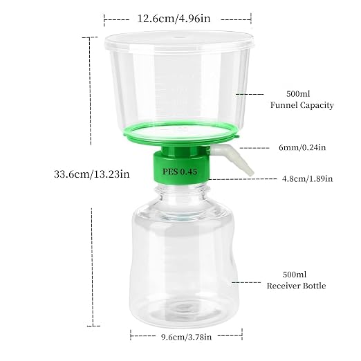500ML Sterile Vacuum Filter Units - Image 2