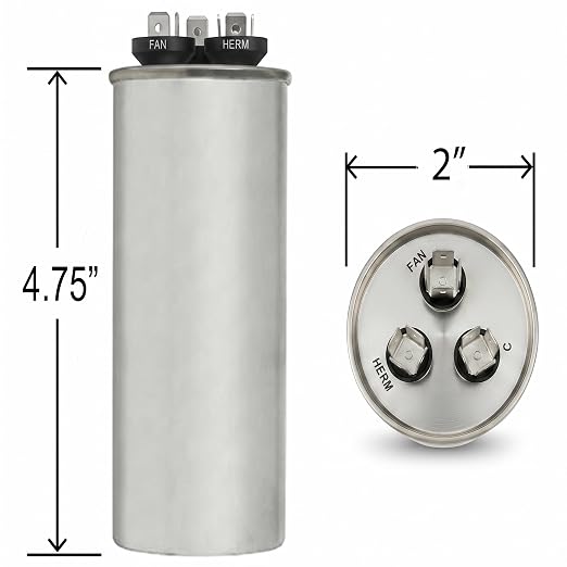 ClimaTek 50 + 3 MFD 370/440 Volt Dual Run Capacitor CAP99-5034R | 50/3 VAC | - Image 6