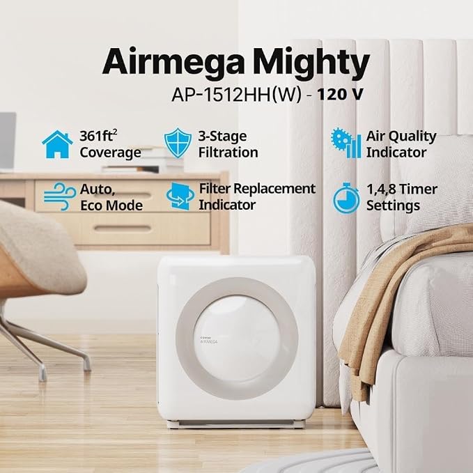 Coway Airmega AP-1512HH True HEPA Purifier - Image 2
