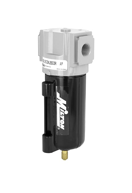 Milton Industries 1036 3/8" NPT Metal FRL Coalescing Filter - Image 2
