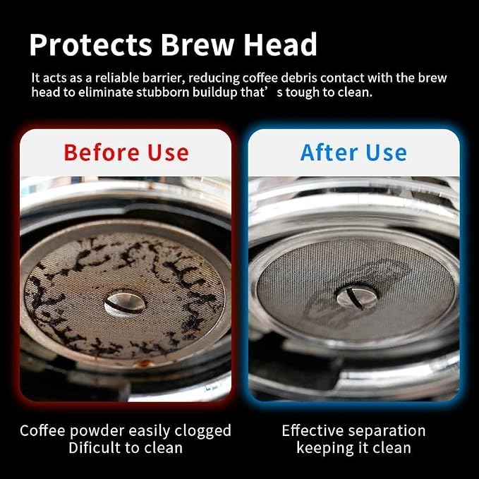 watchget 51mm Espresso Puck Screen Reusable Mesh Coffee Filter 0.8mm Thickness - Image 6