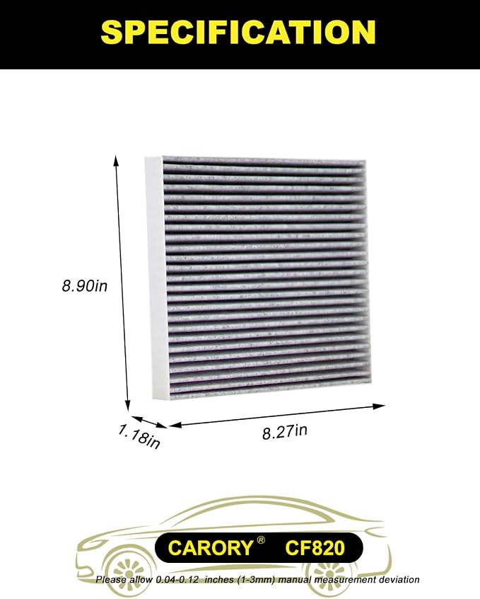 Cabin Air Filter w/Activated Carbon - Image 2