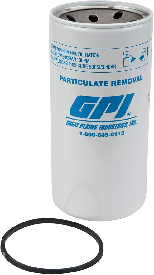 GPI P-30-10-1.5 Particulate Fuel Filter by GreatPlainsIndustries