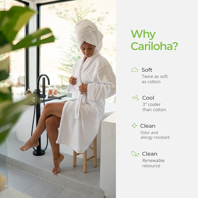 Cariloha Bath Towel | Stone |28"x54" | Turkish Cotton & Viscose Material Blend | Extra Smooth, Odor Resistant and Highly Absorbent