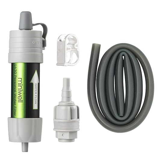 Miniwell Gravity Water Filter Straw by MINIWELL