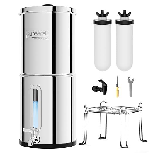 Purewell 2.25G Gravity Water Filter System by Purewell