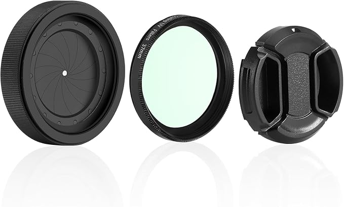Adjustable Iris Aperture Diaphragm M30 to M37 Iris Aperture Diaphragm Adapter by FotoAene