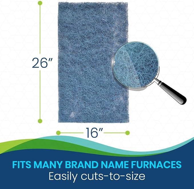Natural Fiber Hog Hair Furnace Door Filter - Image 2