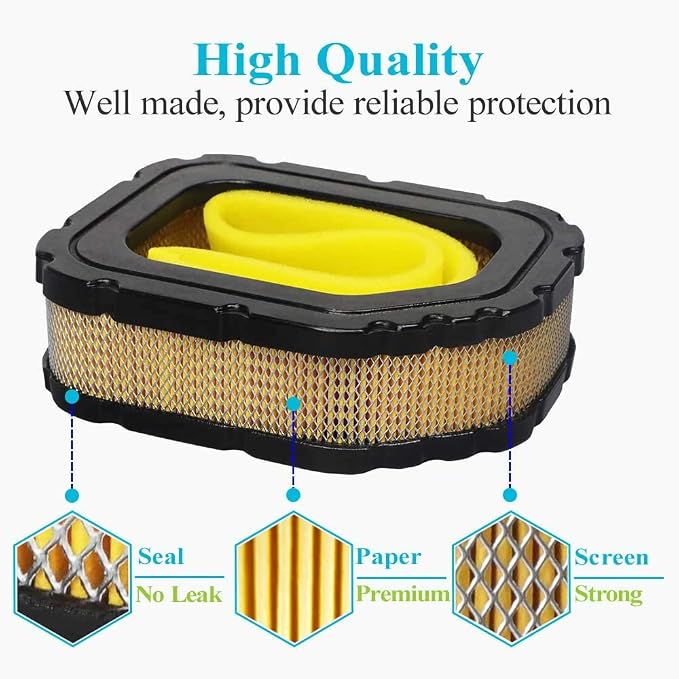 HOODELL 32 083 03-S Air Filter for Kohler Courage Engine SV710 SV715 SV720 - Image 5