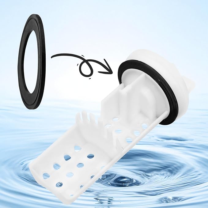 WH11X34741 Washer Drain Pump Filter gasket | WH11X29539 Drain Pump gasket - Image 2