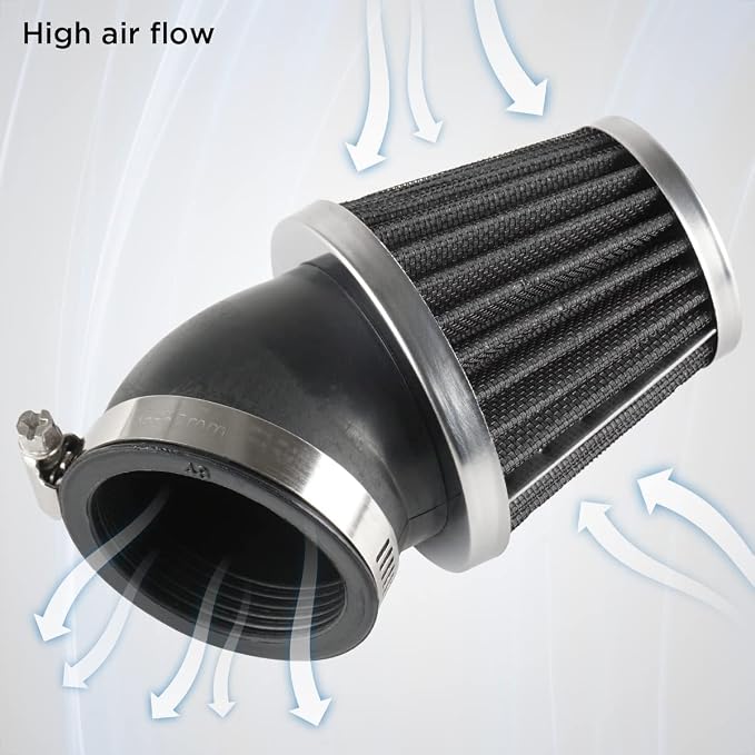 Evermotor Motorcycle Air Filter, 41mm 42mm 43mm Filter - Image 7