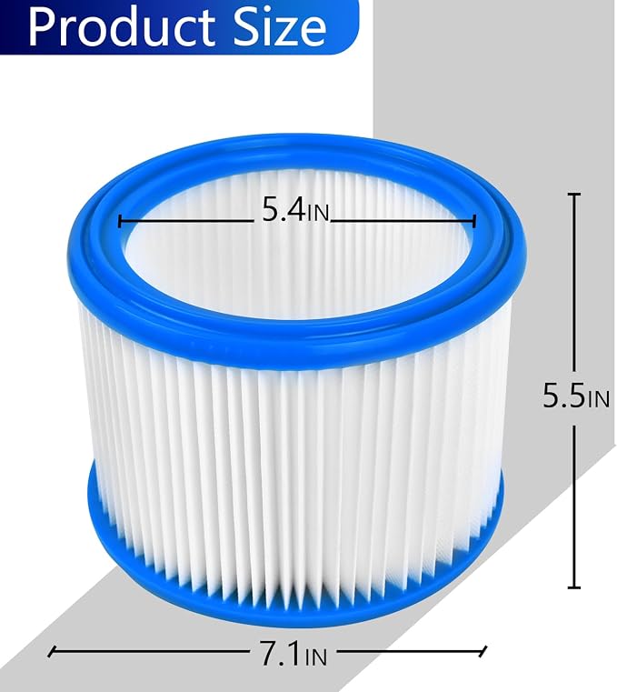 Vacuum Replacement Filters, Vacuum Cleaner Cartridge HEPA Filter, Compatible - Image 6