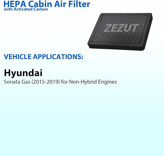 Cabin Air Filter, for Hyundai Sonata for Non-Hybrid Engines - Image 2