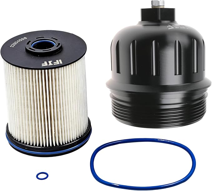 iFJF TP1015 Fuel Filter and 134001 Housing Cap Replacement by iFJF