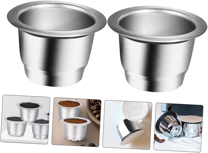 Homoyoyo 6pcs Reusable Coffee Filter Cups Compact Professional Coffee Strainers - Image 3