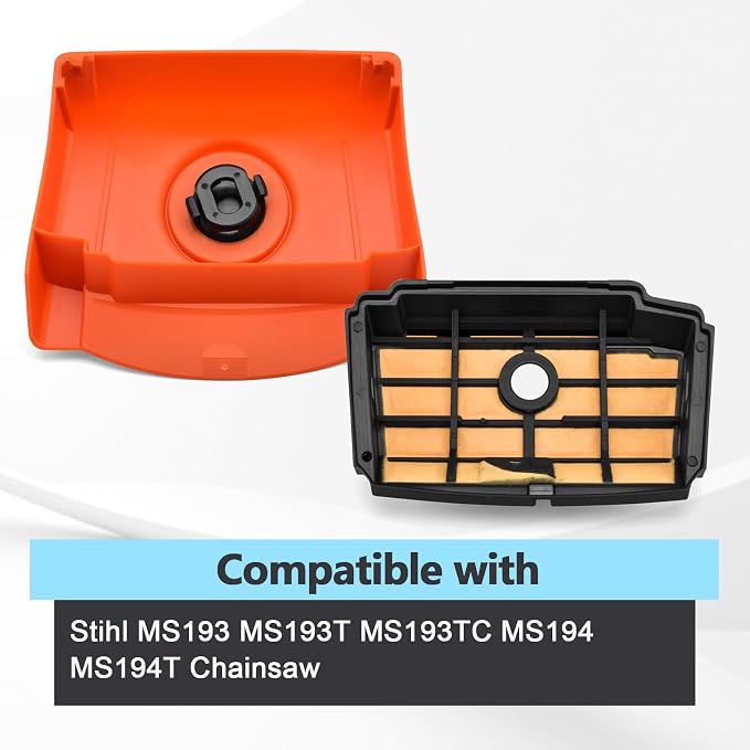Air Filter Cover with Air Filter Compatible with Stihl MS193 MS193T MS193TC - Image 3