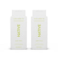 Native Body Wash Contains Naturally Derived Ingredients | For Women & Men, Sulfate, Paraben, & Dye Free Leaving Skin Soft and Hydrating |Aloe & Green Tea 18 oz - 2 Pk