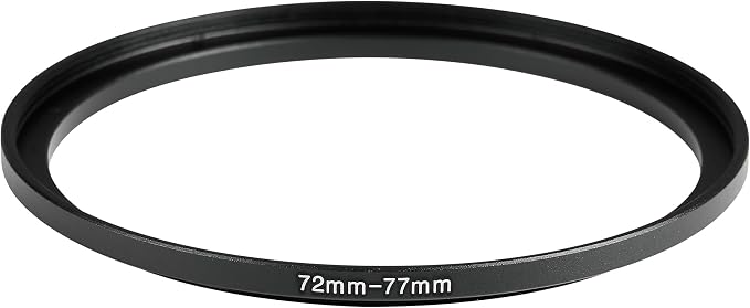 72-77mm Metal Step-Up/Down Ring Adapter Compatible - Image 2
