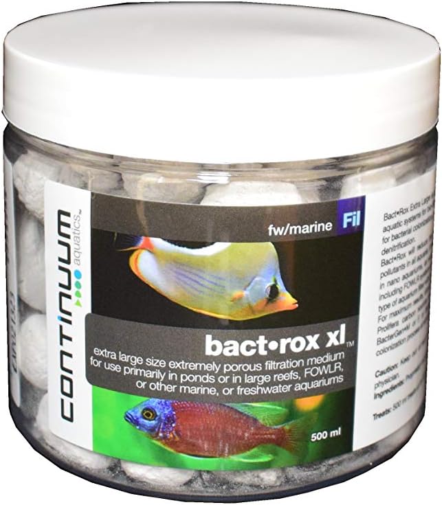 Continuum Aquatics "Bact-Rox XL", Extra Large Sized, High-Porosity Filtration by Continuum+Aquatics