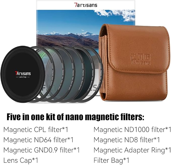 7artisans Nano Magnetic Filter UV Filter ND Light Reduction Filter/CPL - Image 6