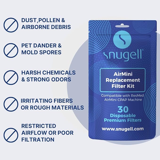 Snugell AirMini CPAP Filter – Compatible - Image 5