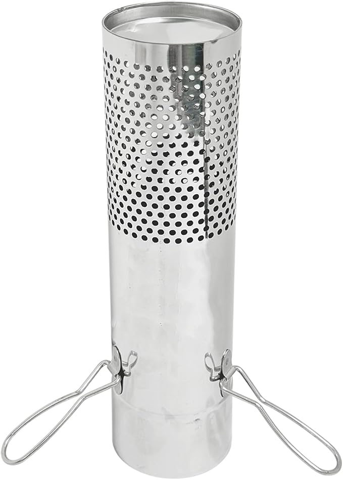 SoloWilder Wood Stove Pipe 2.36" Spark Arrestor Stovepipe Rain Cap Stainless by SoloWilder