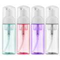 Foam Bottles, 2oz Foaming Pump Dispensers, Empty Travel Soap Mousse Bottle for Lash Cleanser, Shampoo (4PCS, 60ml)