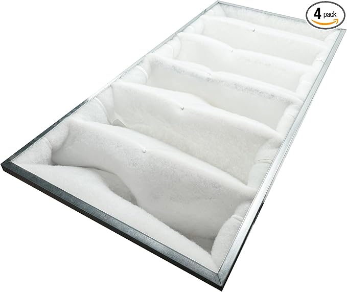 wioboy Paint Spray Booth Intake Filter), 6 Pocket High Capacity Polyester Air by wioboy