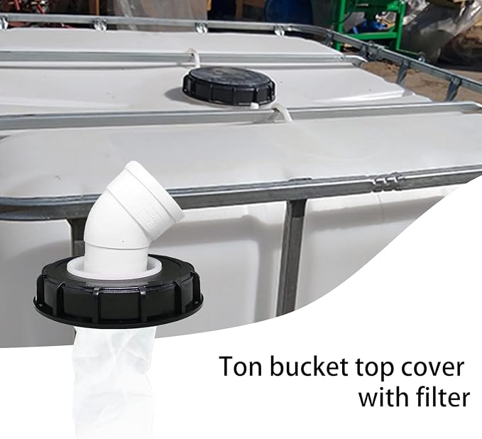 IBC Lid Filter 165 mm 45° Ton Barrel Cover - Image 6