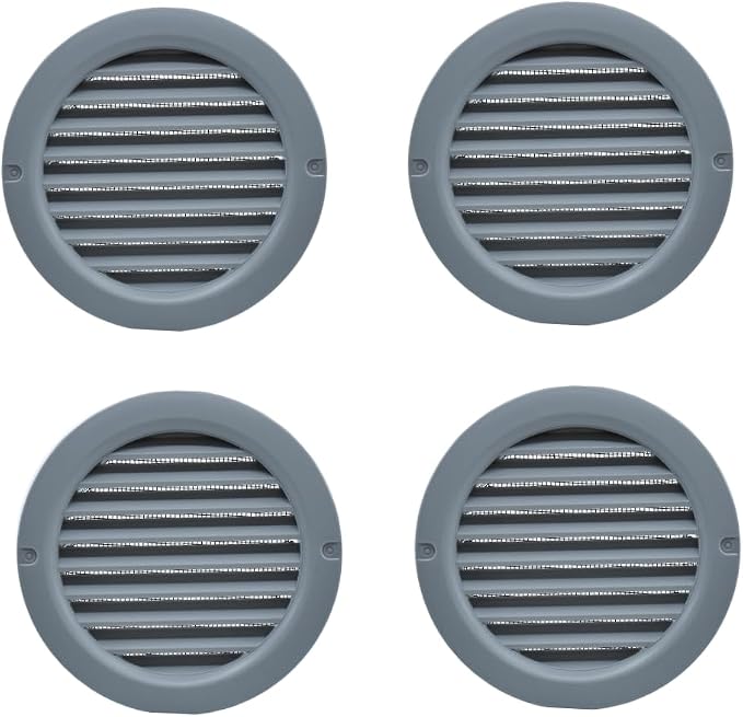VENTS-US – 4" Round Vent Cover in Light Grey - Image 3