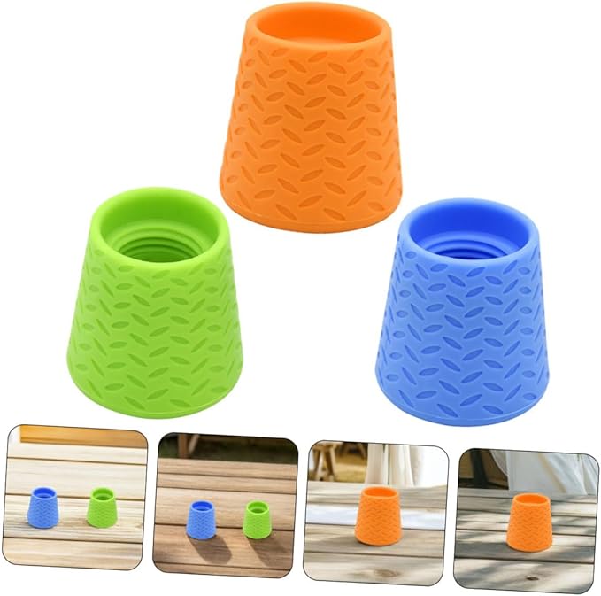 3pcs Portable Outdoor Pet Shower Sprayer with Soft Silicone Nozzles for Gentle Dog Hair and Skin Cleaning Quick-Attach Portable Dog Washing Shower Attachment for Travel Hiking