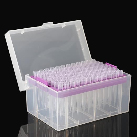sterile Pipette tip 100ul, Universal Type, 96 Tips/Box - Image 2