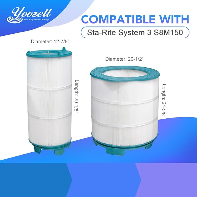 Pool Filter S8M150 Sta-Rate System 3 170147 Pentair Modular Media 450 - Image 2