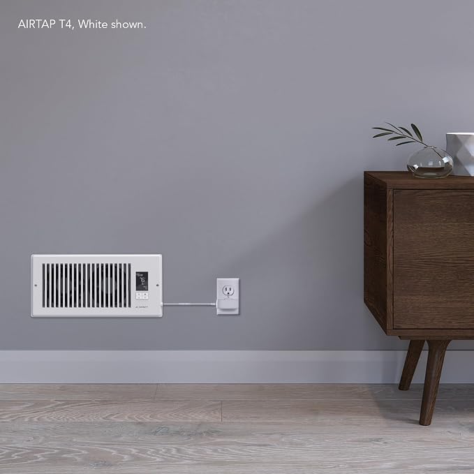 AC Infinity AIRTAP T4 White, Register Booster Fan - Image 7