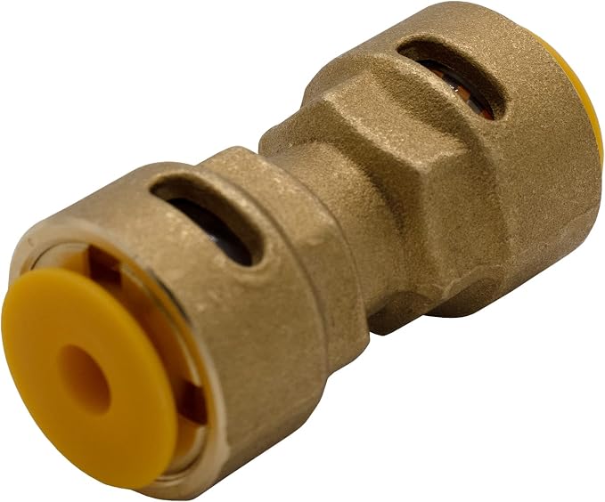 Supplying Demand SB1 3/4 Inch Quick Connect HVAC Brass Coupler Fitting - Image 4