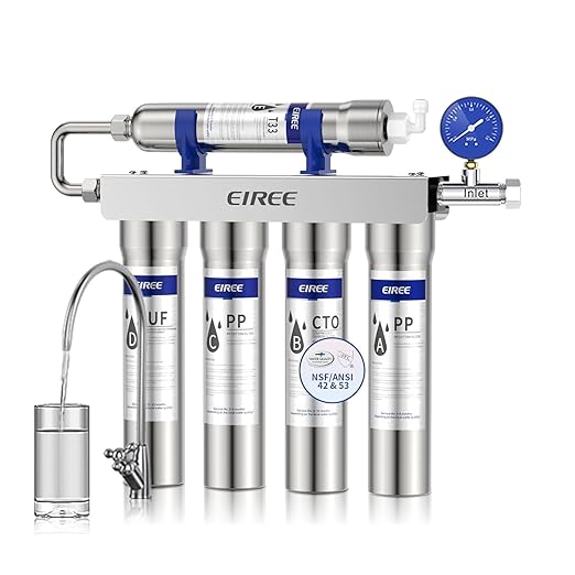 EIREE H502B Under‑Sink Ultrafiltration Water Filter – 0.01 µm Membrane by Eiree