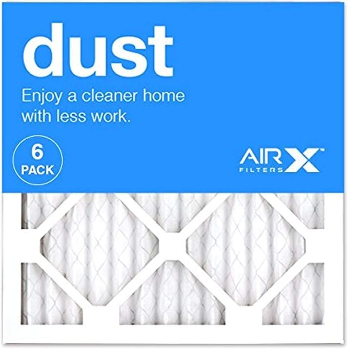 AIRX FILTERS WICKED CLEAN AIR. DUST 14x14x1 Air Filter MERV 8 Pleated Air Filter by AIRXFILTERSWICKEDCLEANAIR